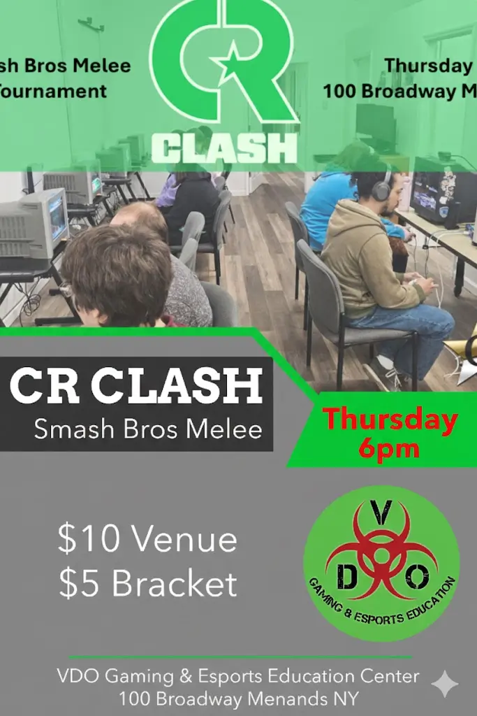 CR Clash event flyer